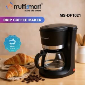 Cafetière Électrique 12 Tasses 900W Multismart MS-DF1021