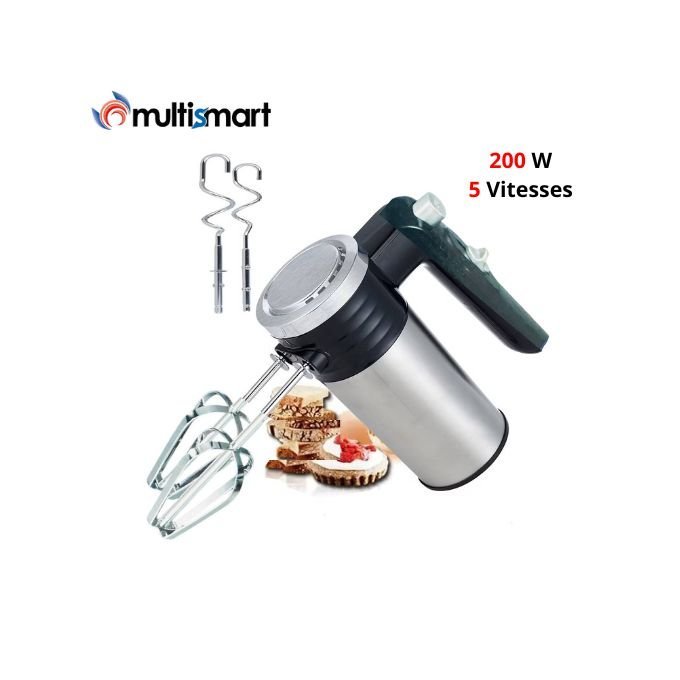 Batteur inox 200W 05 Vitesses Multismart – Image 3