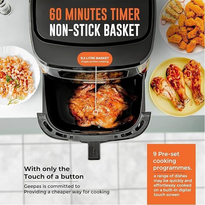 AirFryer inox 9.2 L 1800W KitchenLab – Image 6