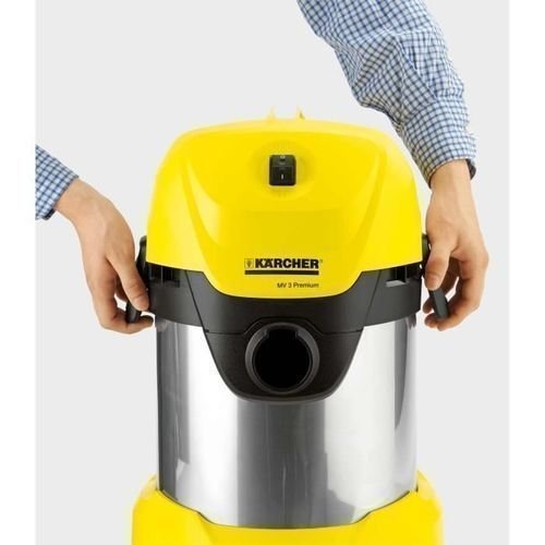 Aspirateur Souffleur - Wd3 - 1000 W - Jaune/Inox Karcher – Image 4