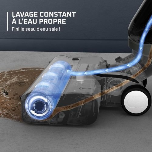 Aspirateur laveur Sans fil 2en1 X-Clean 4 Rowenta G5035WO – Image 2