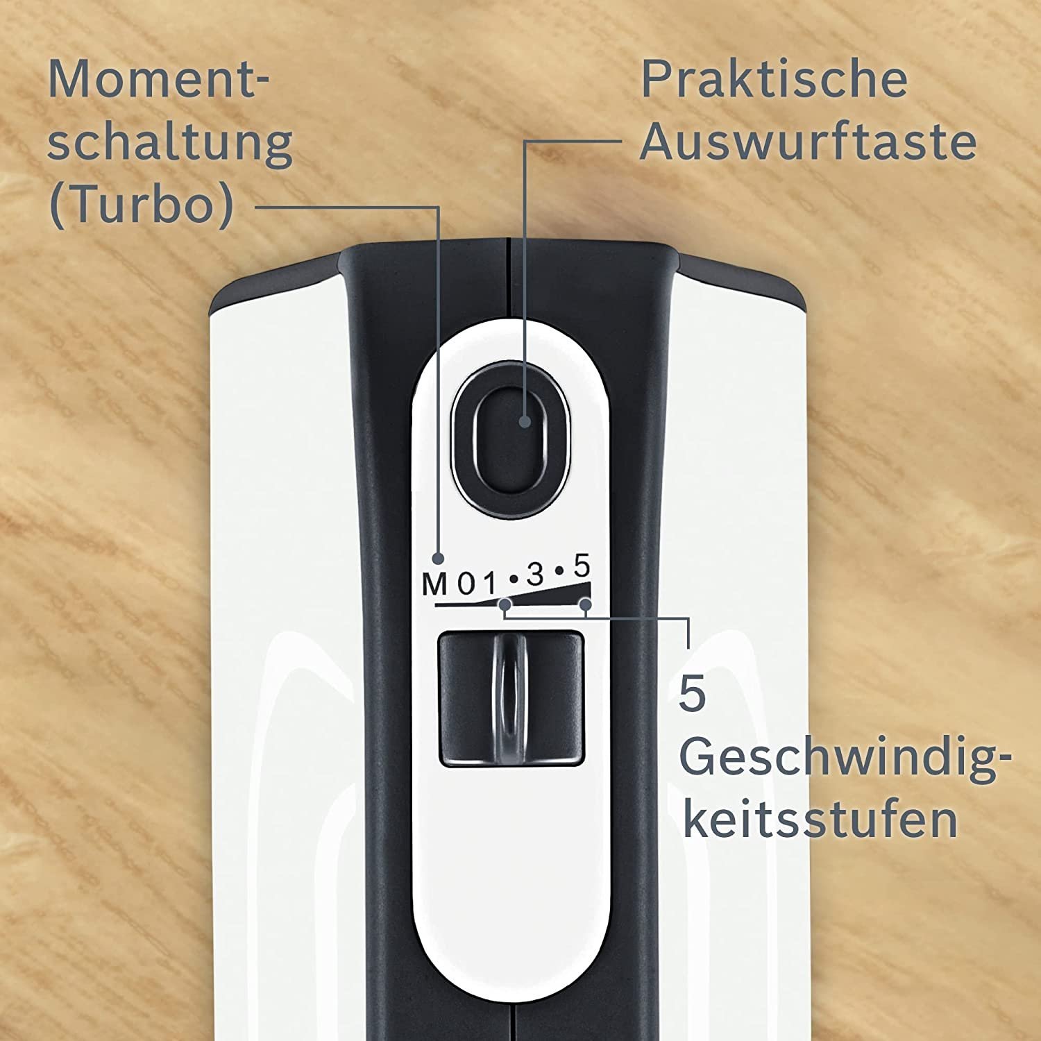 Batteur 450W Bosch MFQ2040 Noir – Image 6