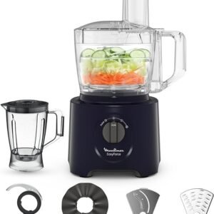 Robot Multifonction 800W Avec 6Accessoires Et 25 Fonctions Easy Force Moulinex FP247810