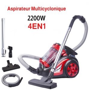 Aspirateur Sans Sac 4en1 Multi-Cyclonique 2200W MultiSmart MS-VC1023