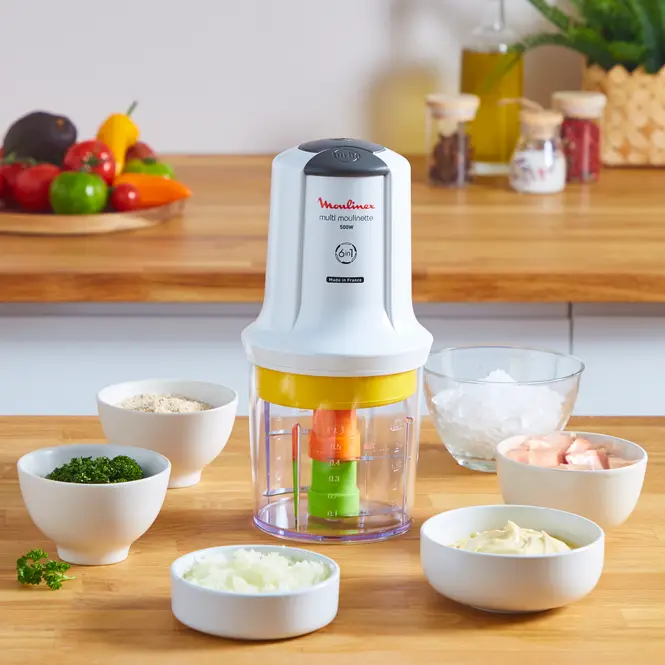Hachoir Multi-Moulinette 500W 6 En 1 Moulinex AT723110 – Image 5