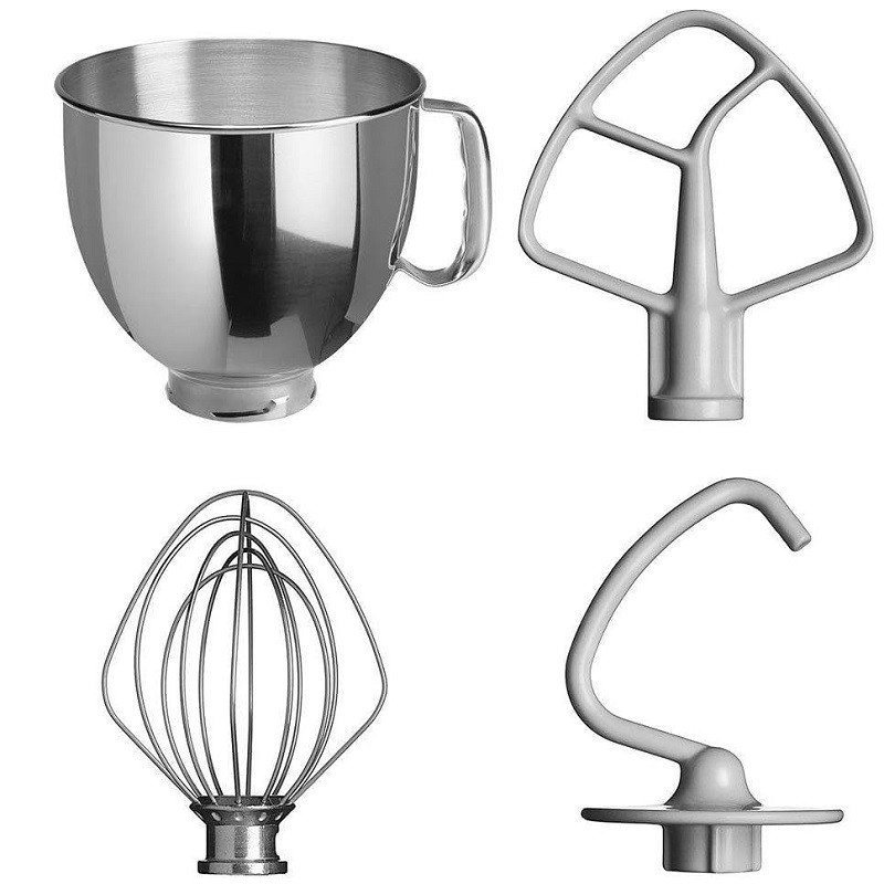 Pétrin - Robot pâtissier - 4.8L 10 vitesses KitchenAid artisan 5KSM125 Noir – Image 4