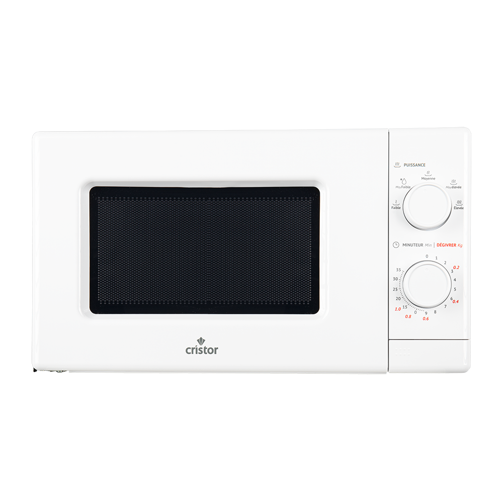 Micro-Ondes 20 L – Blanc CRISTOR MW200W
