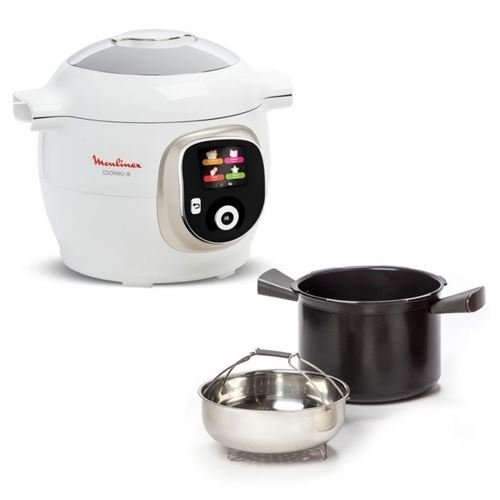 Cookeo Blanc Moulinex 180 recettes 1600W Ref CE85BA10 – Image 2
