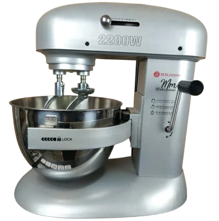 Pétrin double crochets Bergmann 2200 W 08L BSM-8006