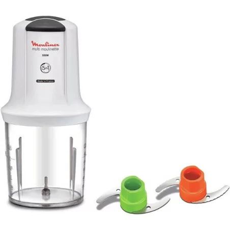 Mini hachoir Multi Moulinette 5 en 1 - 500w Moulinex AT722110