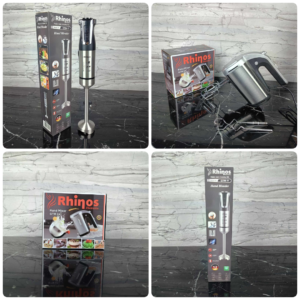 Pack de cuisine Rhinos ( Bras Mixeur inox 04 Lames 2000W + Batteur inox 600W )
