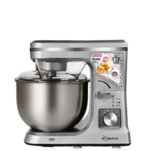 Robot Pétrin inox 5L 1000 W 06Vitesses GRIS Robuste PK2